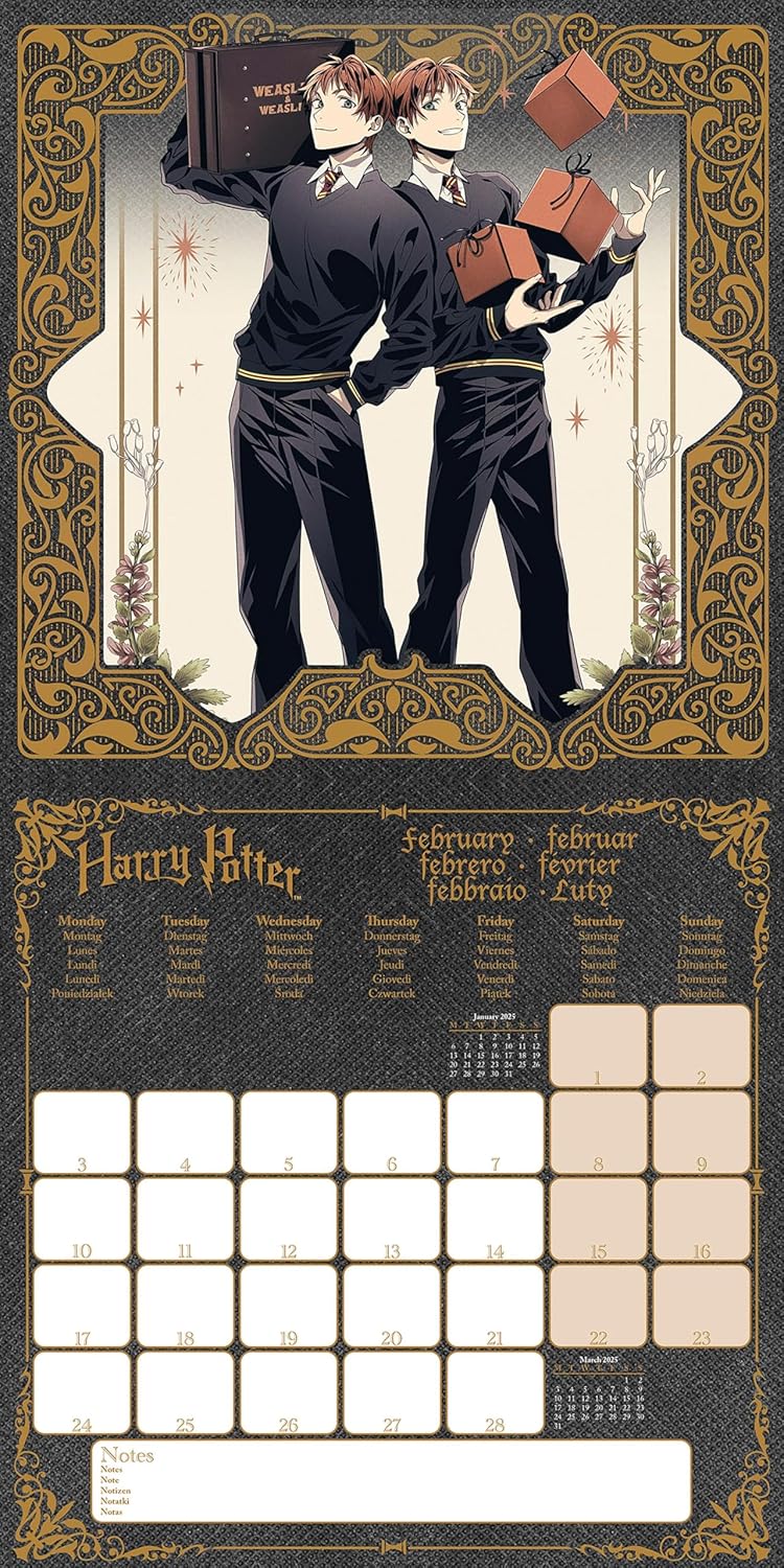 Harry Potter (Magical) 2025 30X30 Broschürenkalender