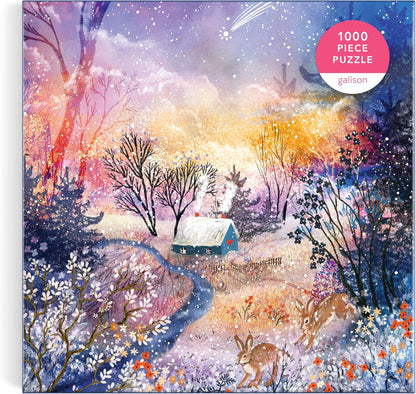 Enchanted Snowfall 1000 Piece Puzzle