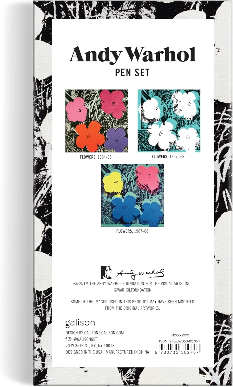 Warhol Flowers Everyday Pen Set