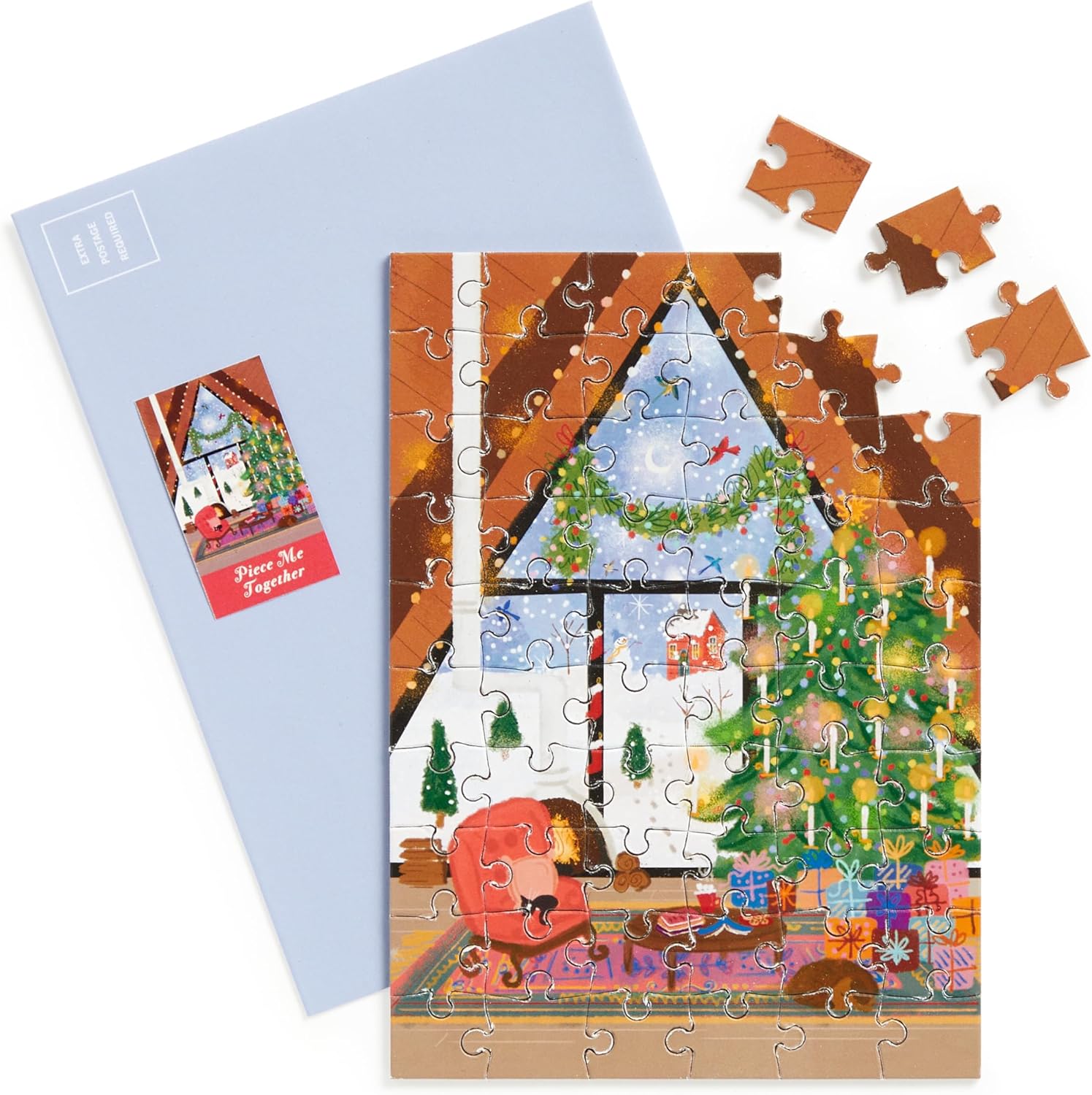 Joy Laforme Cozy Cabin Greeting Card Puzzle