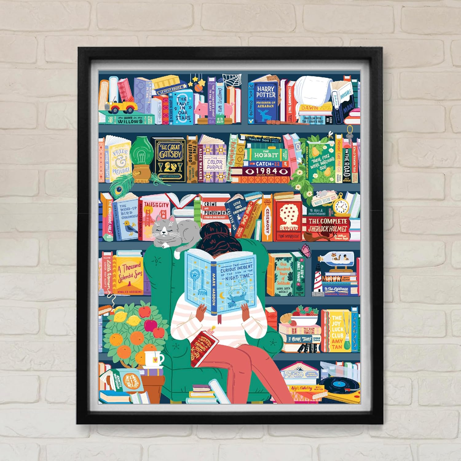 50 Must-Read Books of the World Bucket List 1000-Piece Puzzle
