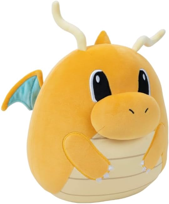 Squishmallows Pokemon 10 Inch Plush - Dragonite
