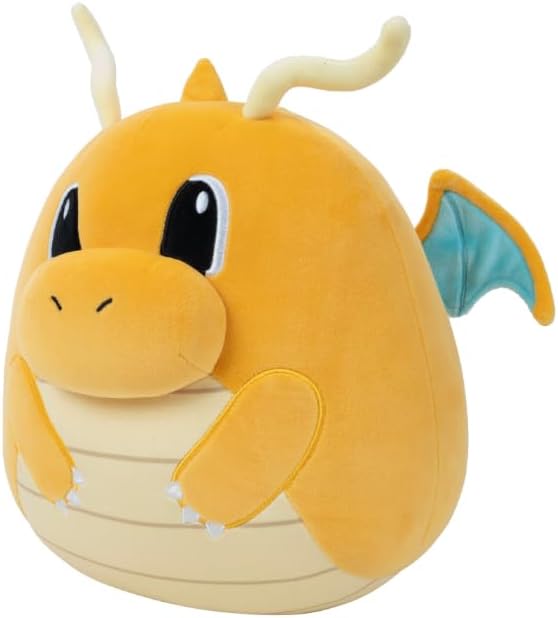 Squishmallows Pokemon 10 Inch Plush - Dragonite