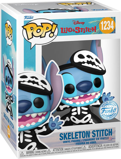 Funko Pop! 66330 Lilo & Stitch - Skeleton Stitch w/poss Chase Special Edition #1234