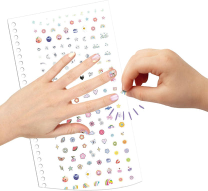 Depesche 13029 TOPModel - Hand Designer Malbuch, mit 46 Seiten zum Gestalten kreativer Looks auf Händen und Nägeln, inkl. 2 Stickerbogen