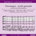 CHORSINGEN LEICHT GEMACHT : Ludwig van Beethoven´s ODE AN DIE FREUDE + CHORFANTASIE C-MOLL