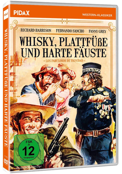 Whisky, Plattfüße und harte Fäuste (Los Fabulosos de Trinidad) / Euro-Western mit Richard Harrison und Fernando Sancho (Pidax Western-Klassiker