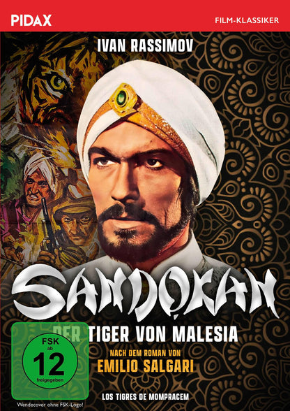 Sandokan - Der Tiger von Malesia (Los Tigres de Mompracem) / Spannender Abenteuerfilm nach dem berühmten Romanklassiker von Emilio Salgari (Pidax Film-Klassiker