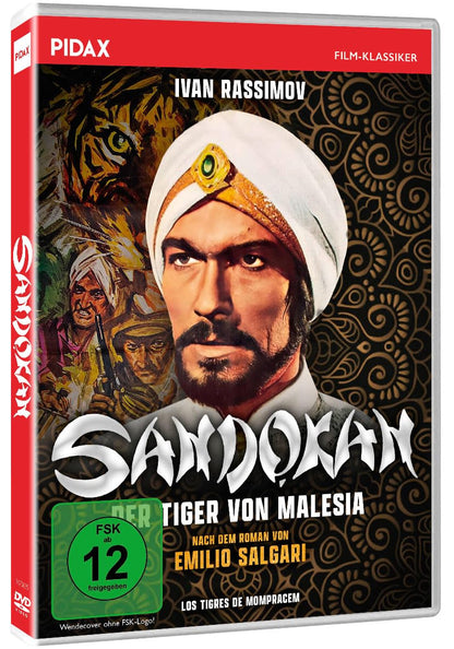 Sandokan - Der Tiger von Malesia (Los Tigres de Mompracem) / Spannender Abenteuerfilm nach dem berühmten Romanklassiker von Emilio Salgari (Pidax Film-Klassiker