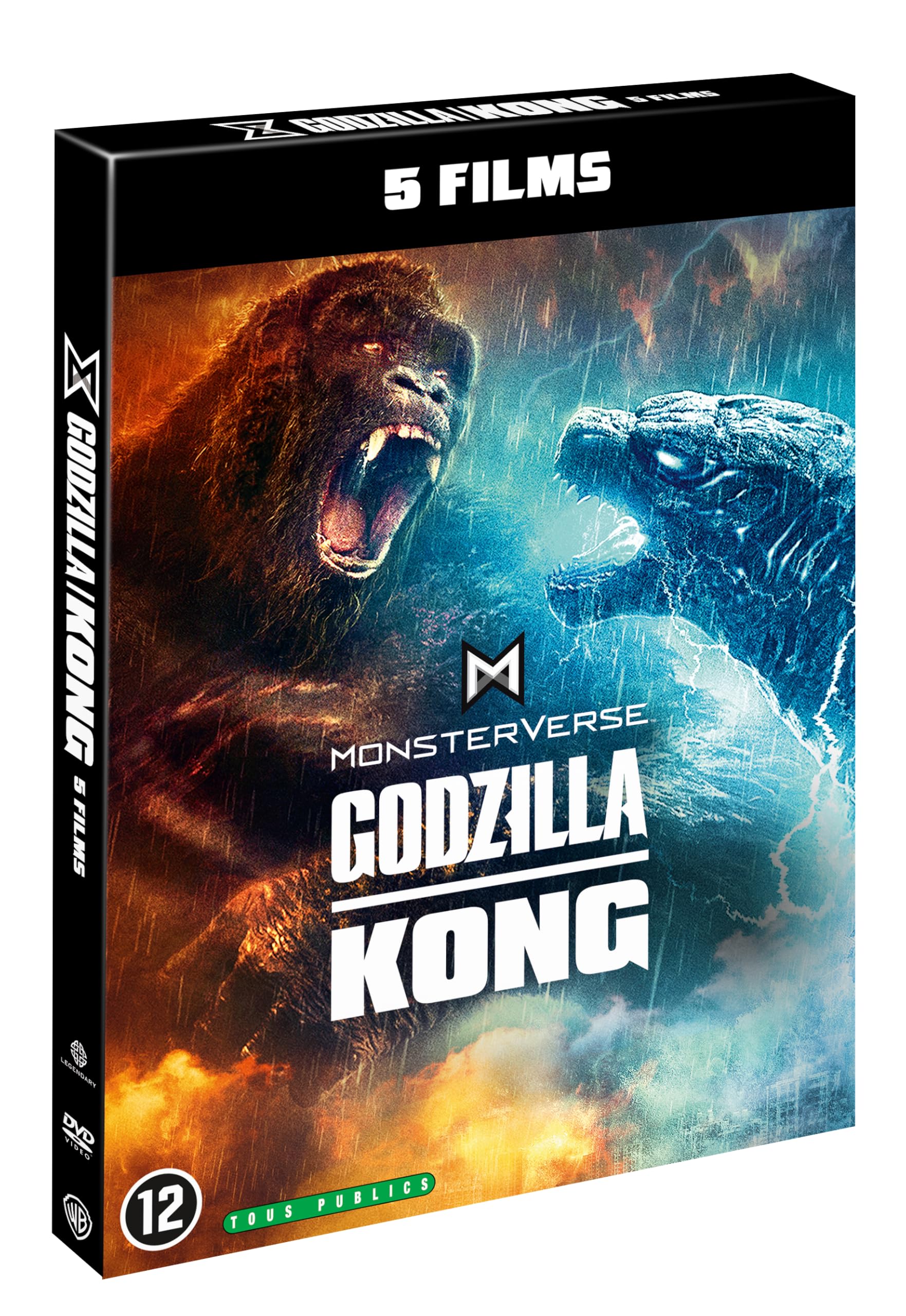Godzilla & Kong - Coffret 5 films