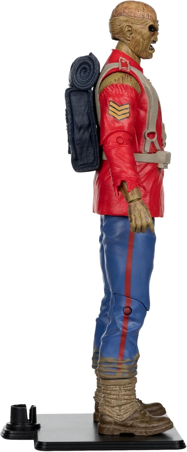 McFarlane Music Maniacs 6-Inch WV2 - Metal - Trooper Eddie (Iron Maiden) - Collectible Action Figure with Accessories and Art Card
