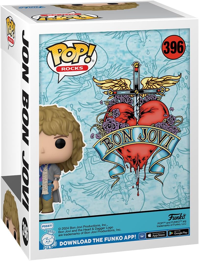 Funko Pop! Rocks: Jon Bon Jovi (1980's