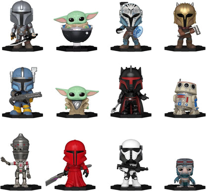 Funko Mystery Mini - Disney - the Mandalorian - 1 Of 12 to Collect - Styles Vary - Star Wars: the Mandalorian - Collectable Vinyl Figure - Gift Idea - Official Merchandise - Toys for Kids & Adults