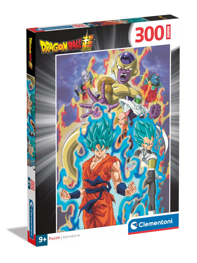 Clementoni 21726 Dragon Ball Jigsaw Dragonball 300 Pieces-Supercolor Children 9-11 Years, Gift for Boy/Girls, Anime, Cartoon, Puzzle for Kids, Made in Italy, Multicolor