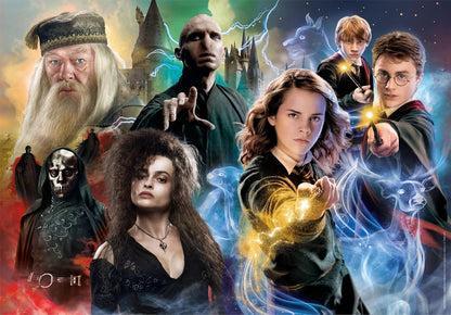 Clementoni Jigsaw Puzzle Harry Potter 104 Pieces - Supercolor Puzzle For Children 6-8 Years, Cartoon, Hogwarts, Gift For Boy/Girls, Puzzle For Kids, Made In Italy, 25759