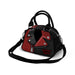Harley Quinn Jacket-Bowling Fashion Handtasche, Schwarz, 22 x 16 cm