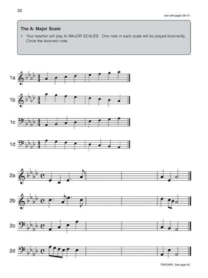 Alfred's Basic Piano Library Ear Training, Bk 6