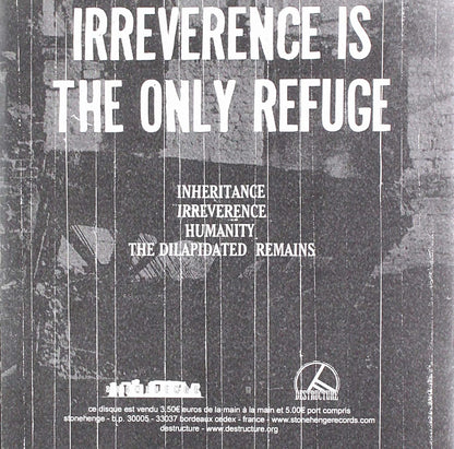 `Exhaustion - Irreverence (7`` Single)`