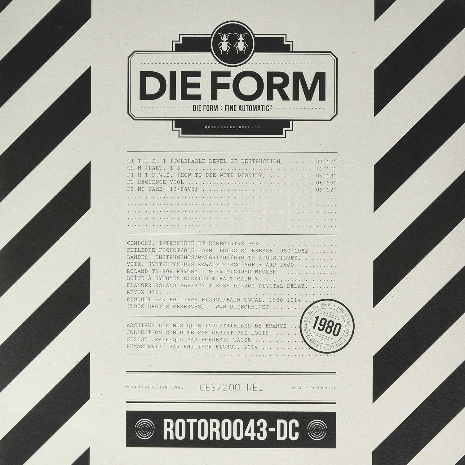 Die Form/Fire Automatic 2 (Red