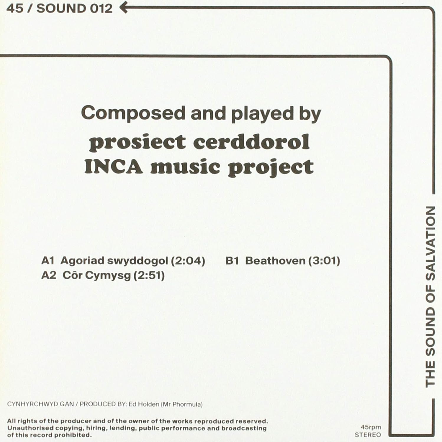 Prosiect Cerddorol Inca Music Project