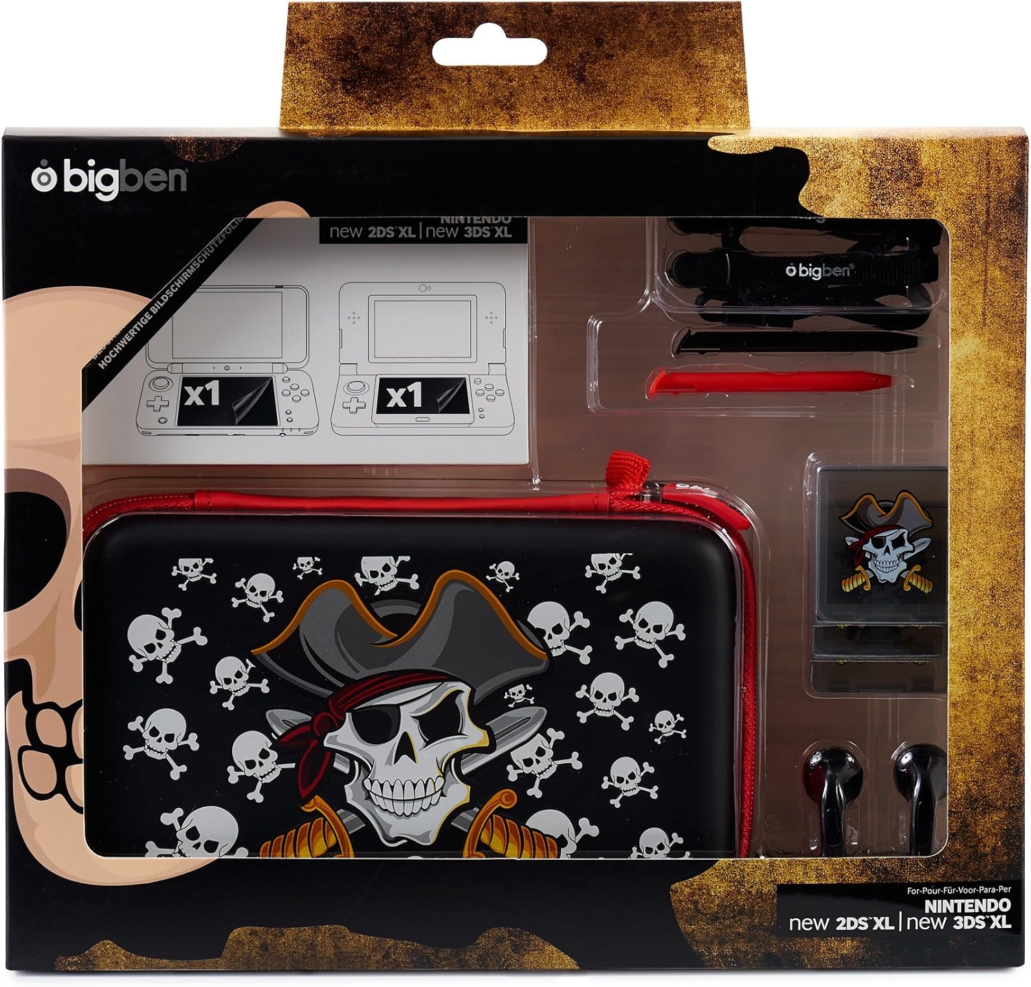 Bigben 120427 Pirates Accessoires Pakket (Nintendo 3Ds