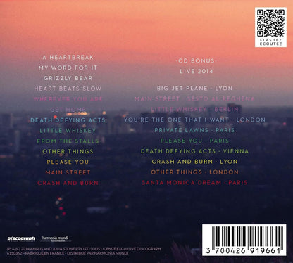 Angus & Julia Stone + Live 2014