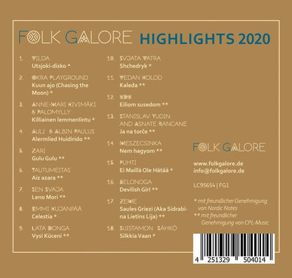 Folk Galore Highlights 2020