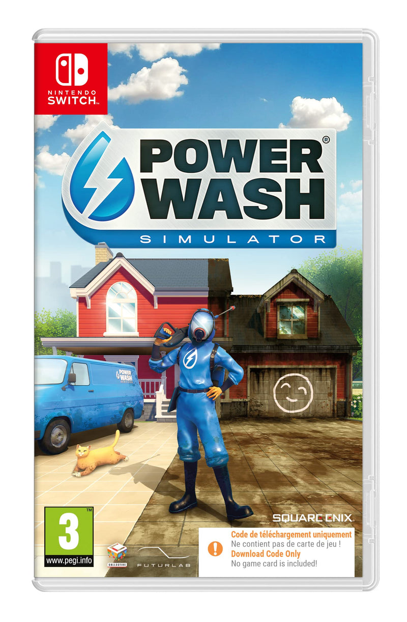 Square Enix - Power Wash Simulator - Nintendo Switch (Code In A Box)