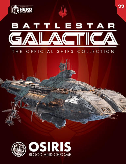 Eaglemoss Collections - Compatible for Osiris Ship - Battlestar Galactica Replica Ships Collection