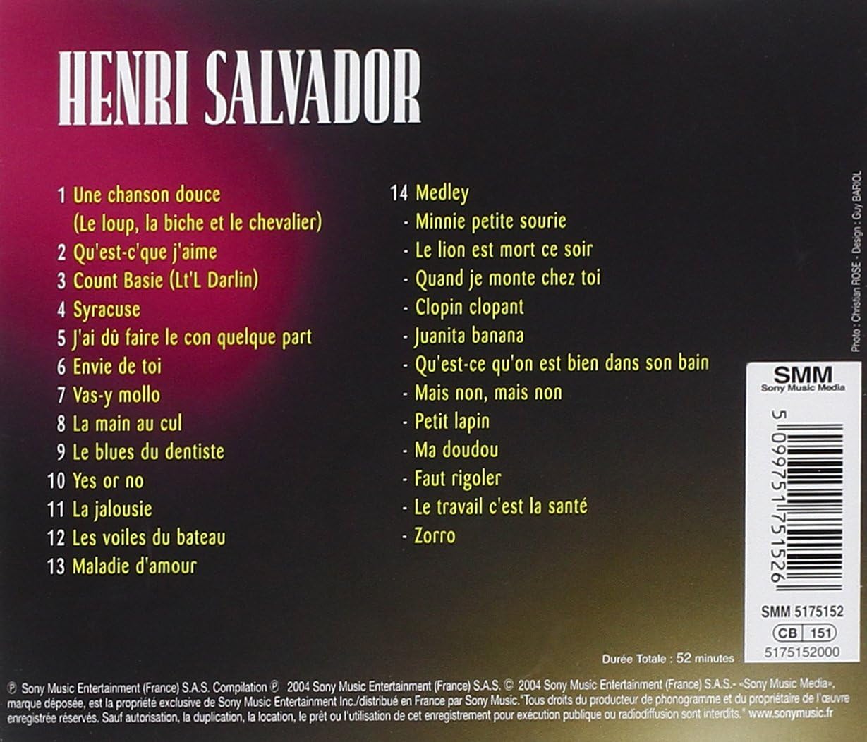 UNE CHANSON DOUCE
