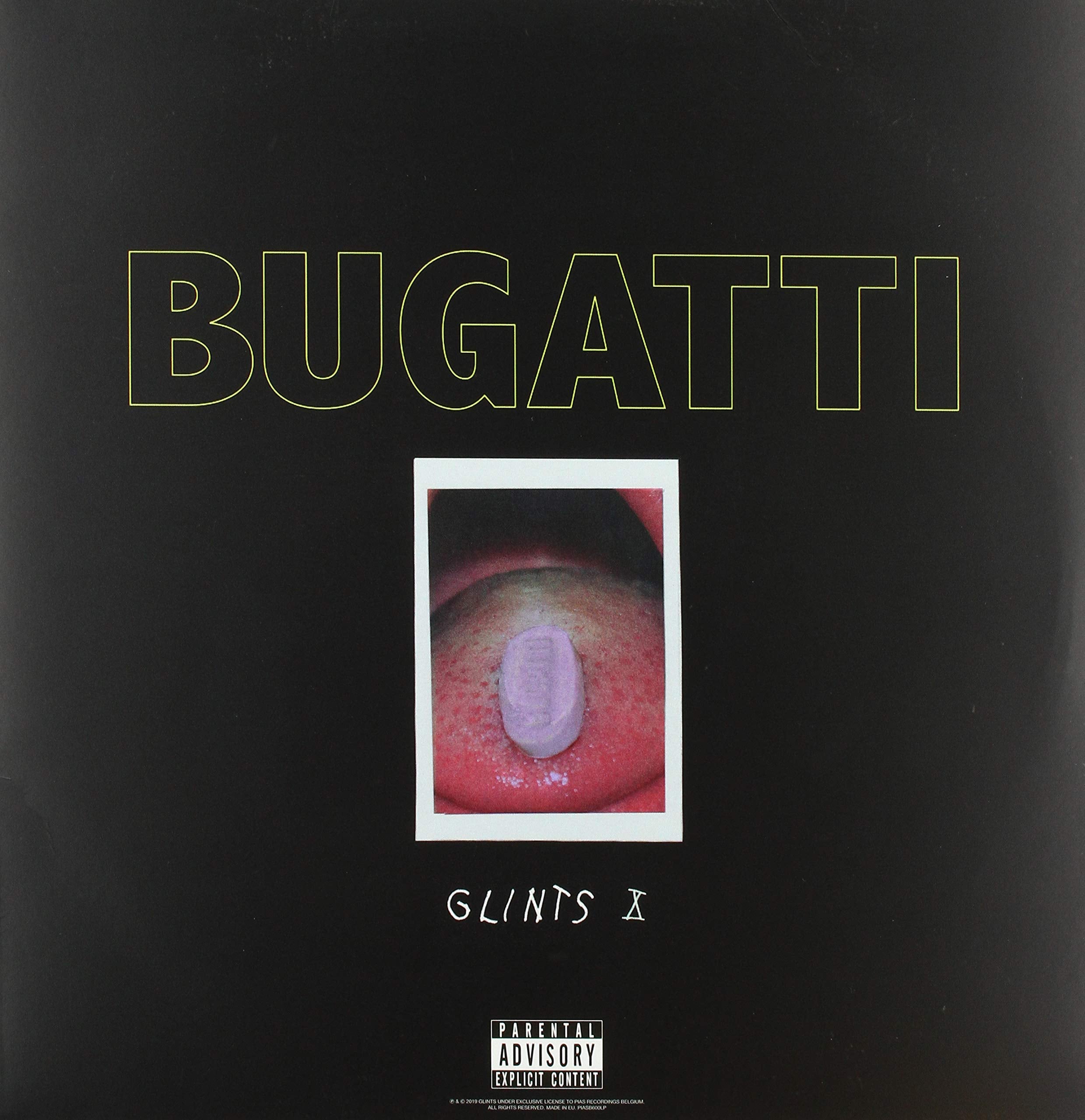 `Glints - Bugatti / Gold Veins (12`` Vinyl Single) ( Limited Edition) (Coloured Vinyl)`