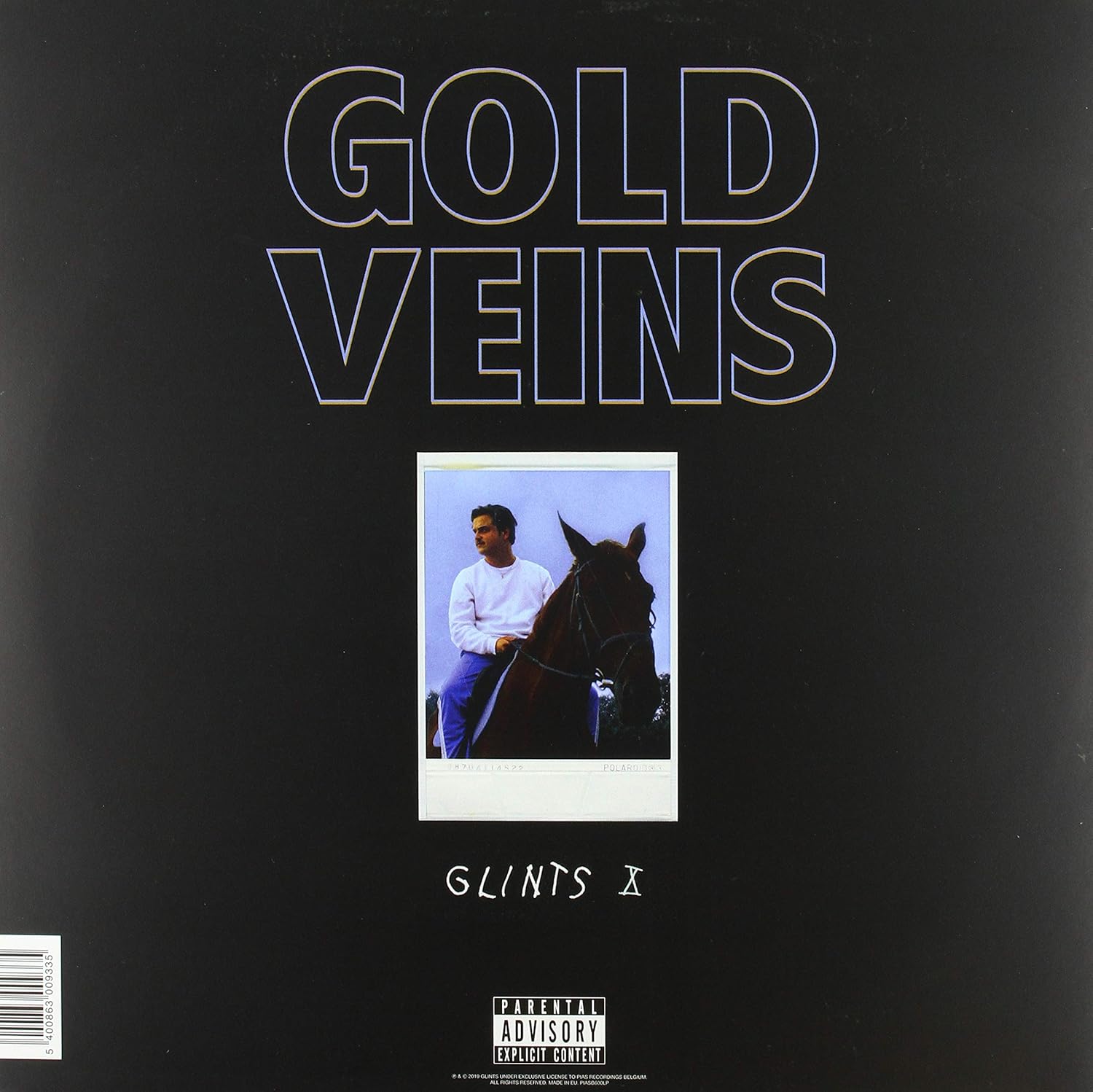 `Glints - Bugatti / Gold Veins (12`` Vinyl Single) ( Limited Edition) (Coloured Vinyl)`