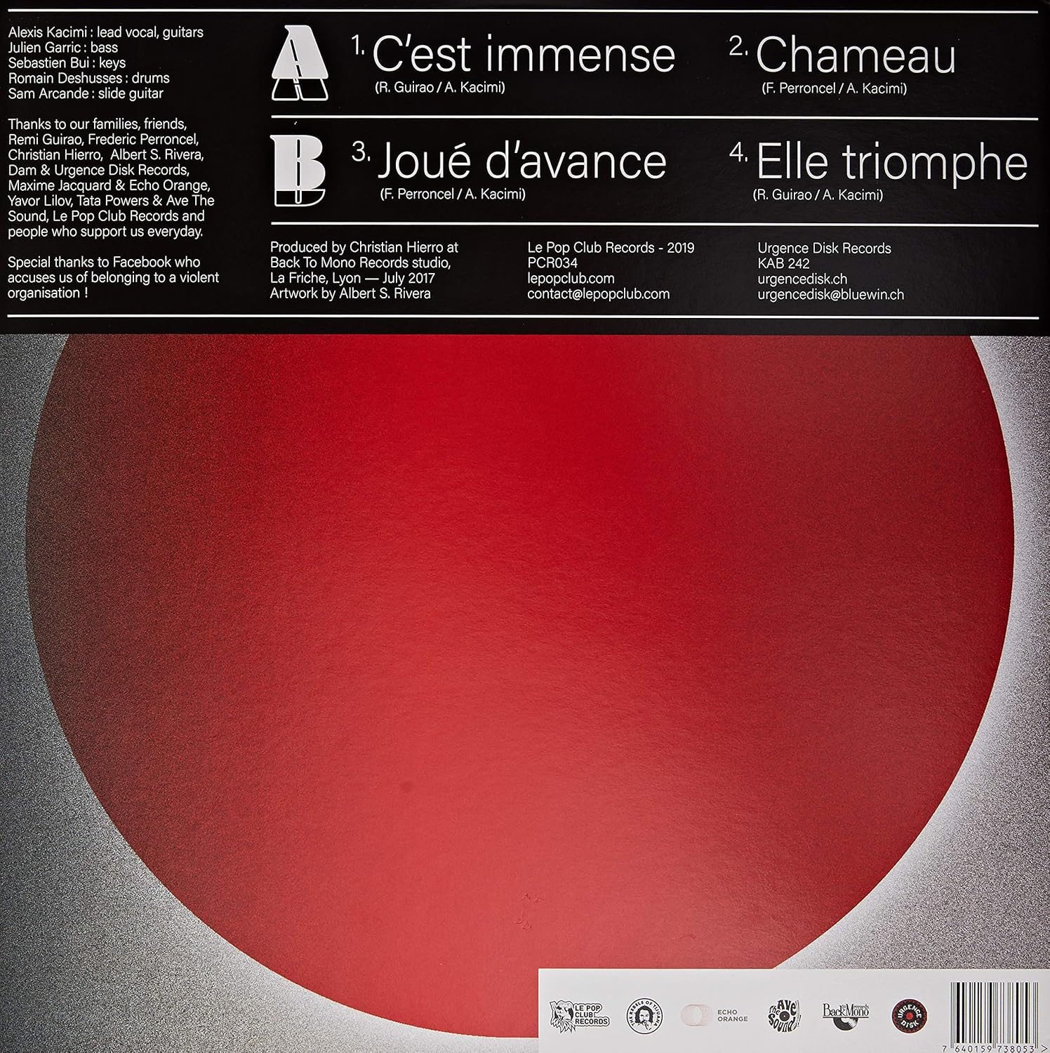 `Rebels Of Tijuana - La Dominicaine Ep (10`` Lp)`