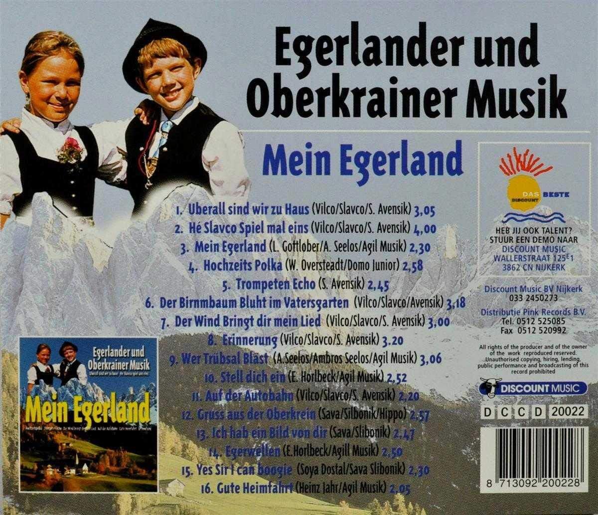 Egerlander Und Oberkrainer Musik - Mein Egerland