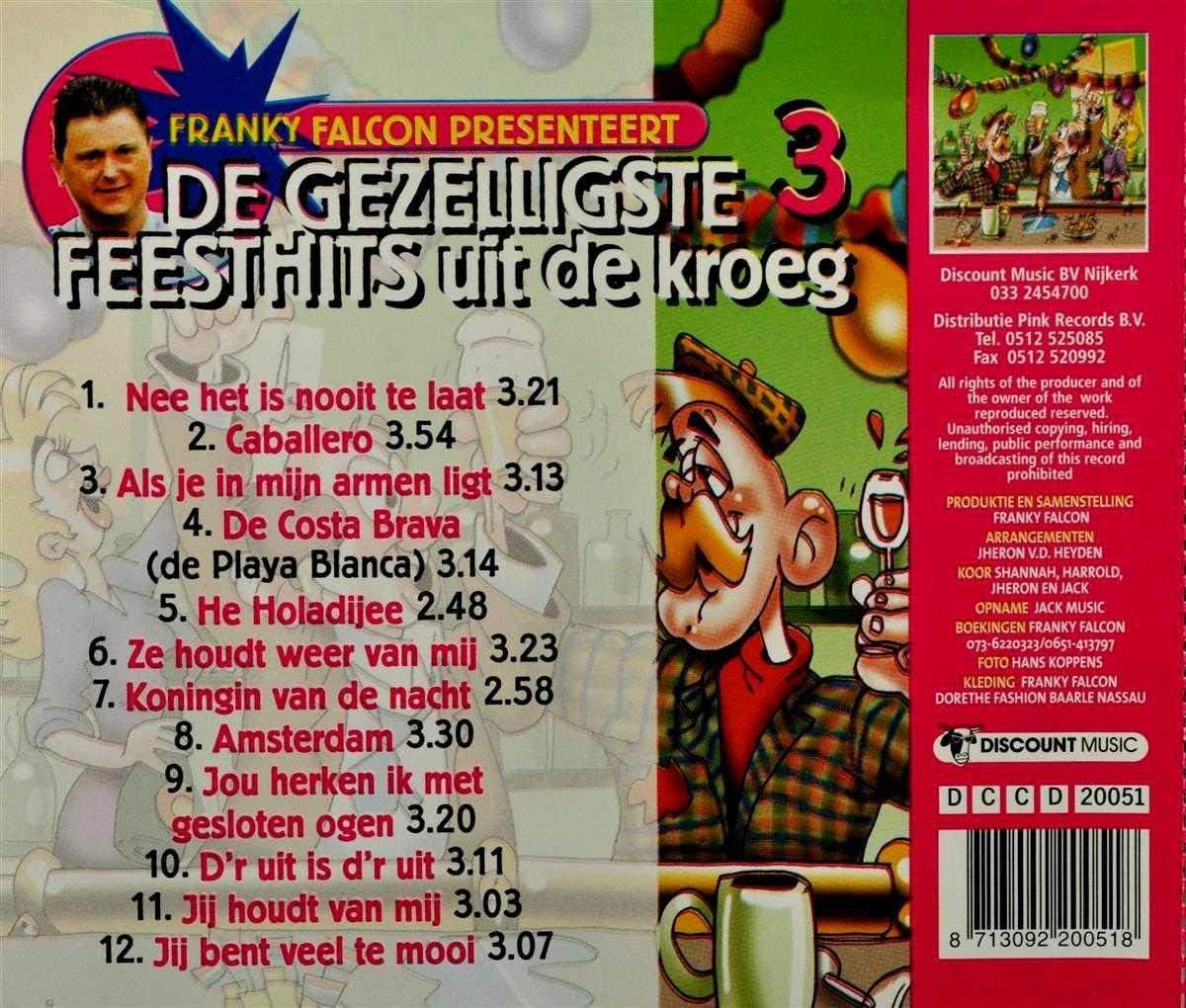 Various - Gezelligste Feesthits Uit De Kroeg