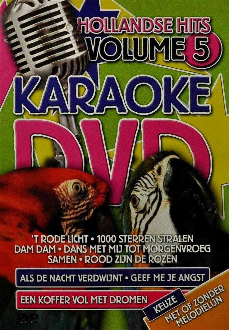 Karaoke dvd - Hollandse hits 5