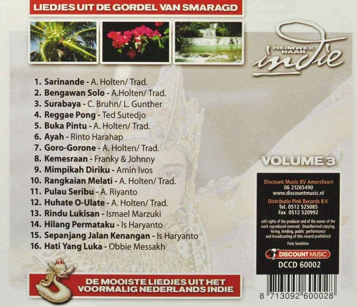 Various - Heimwee Naar Indie Volume 3