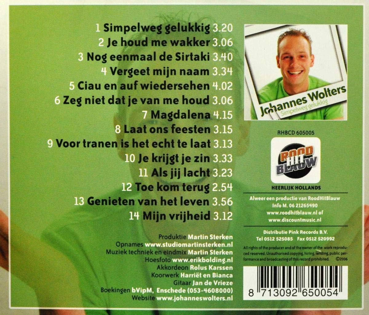 Johannes Wolters - Simpelweg Gelukkig