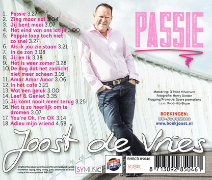 Joost De Vries - Passie