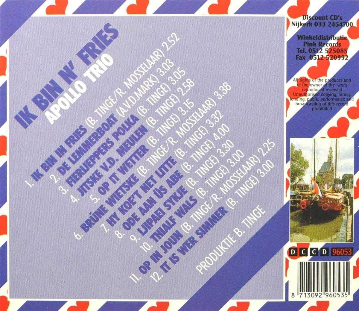 Apollo Trio - Ik Bin'n Fries