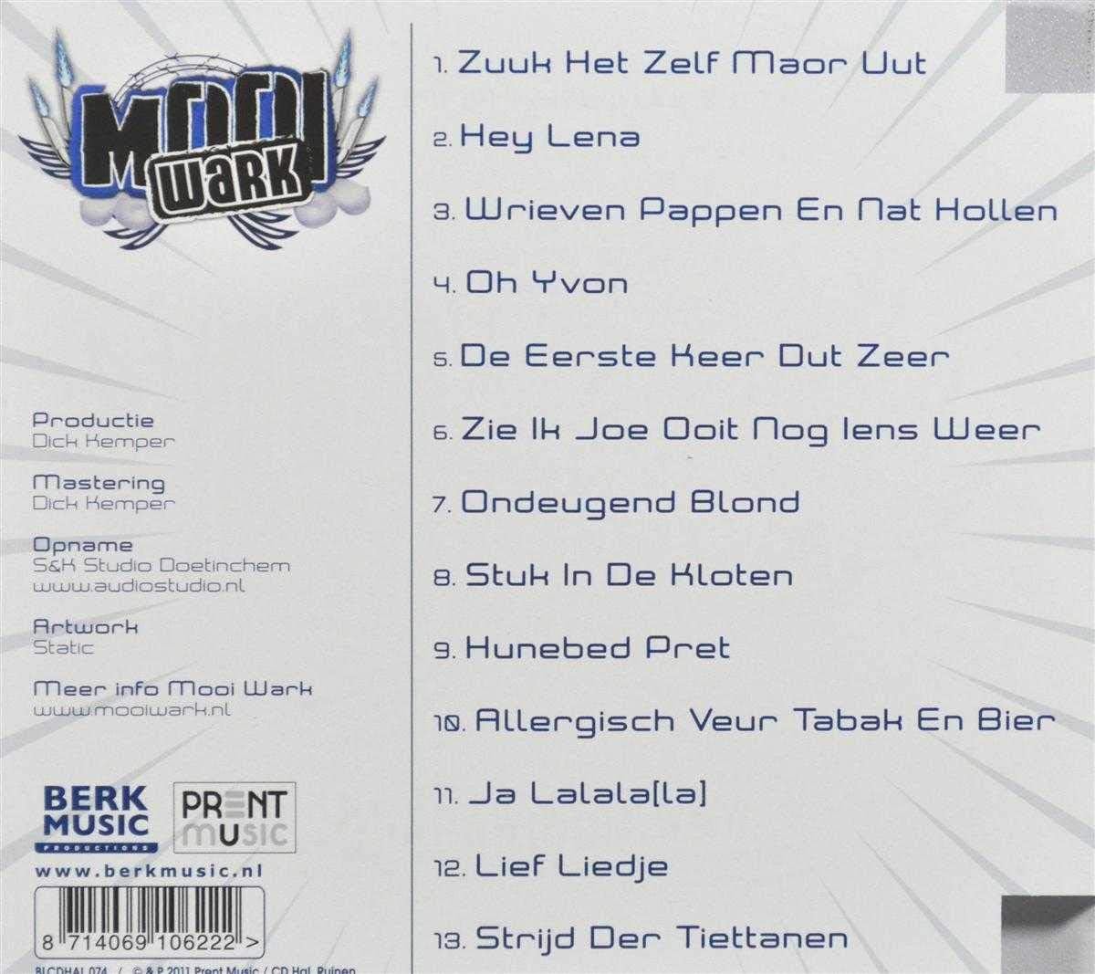 Mooi Wark - Wrieven, Pappen En Nat Hollen (CD)