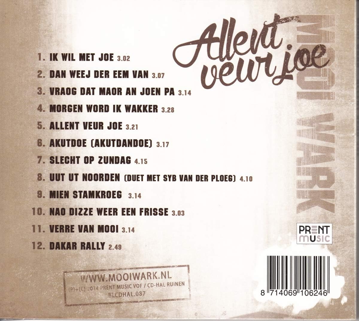 Mooi Wark - Allent Veur Joe