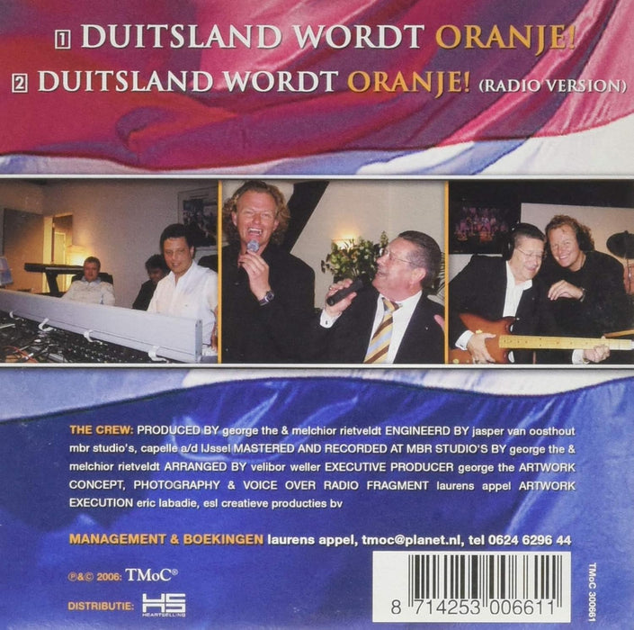 DUITSLAND WORDT ORANJE