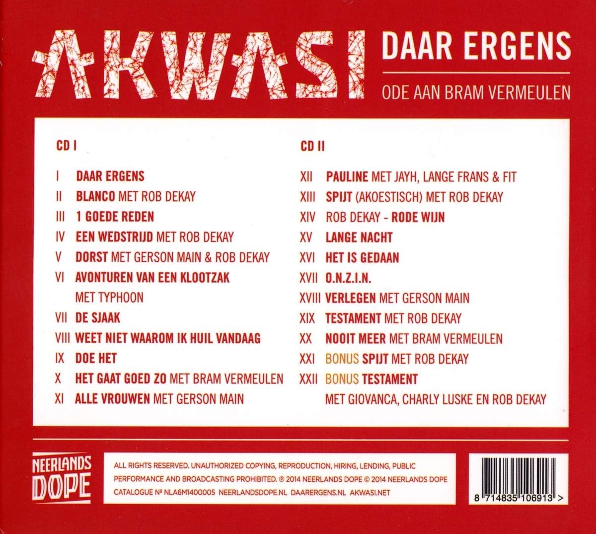 DAAR ERGENS