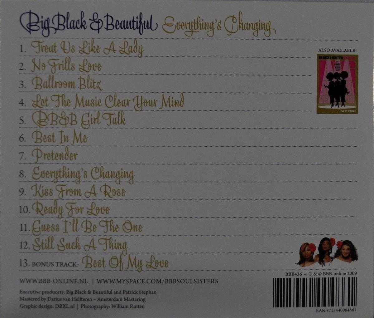 Big Black & Beautiful - Everything's Changing