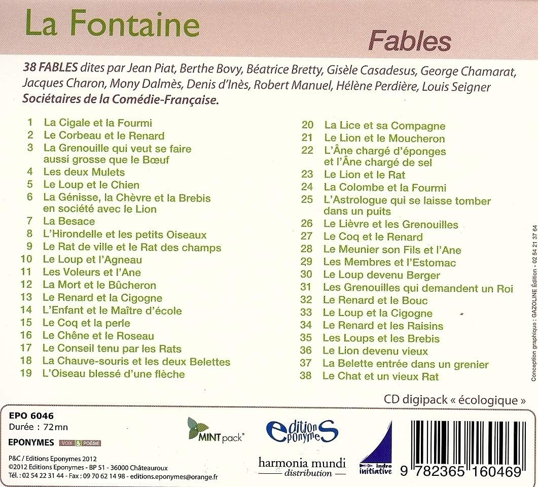 Divers Interpr'tes - La Fontaine / Les Fables