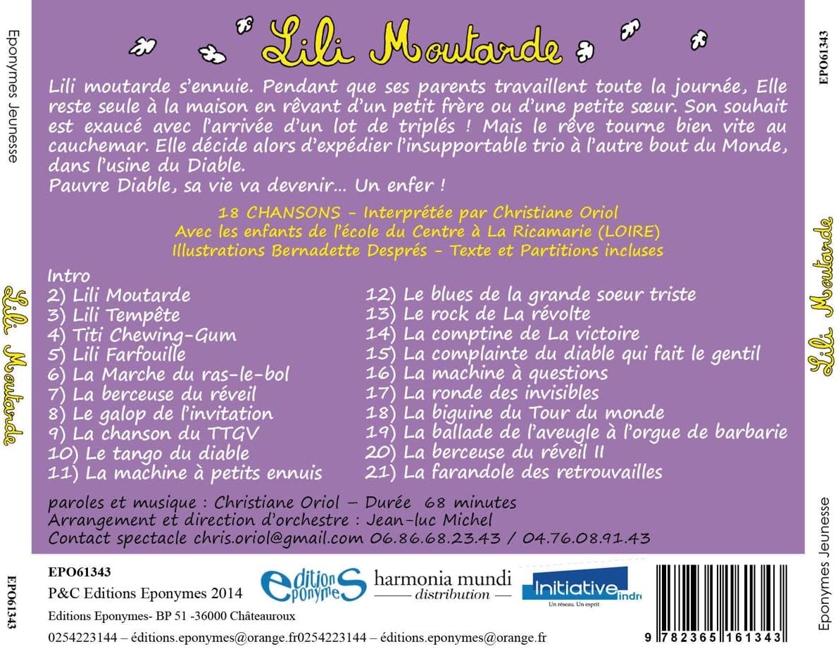 Christiane Oriol - Oriol Christiane / Lili Moutarde