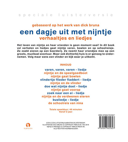 Een dagje uit met nijntje: Verhaaltjes en liedjes