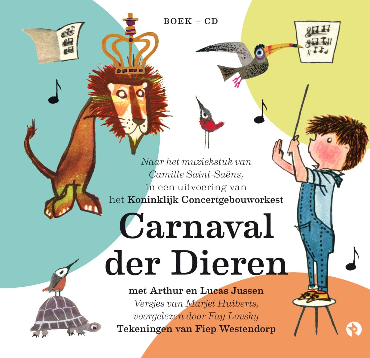 Carnaval der dieren: (Leporello met CD
