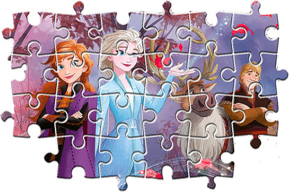 Clementoni - 26474 - Supercolor Puzzle - Disney Frozen - Puzzle 60 Maxi Teile Ab
